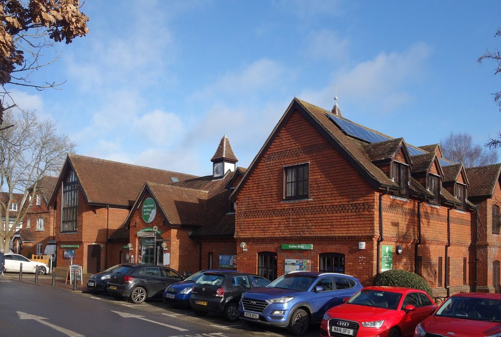 The New Forest Heritage Centre building in Lyndhurst