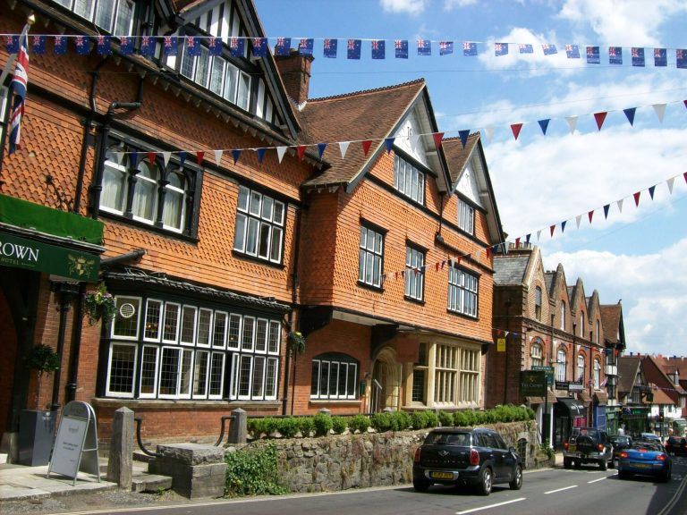 The Crown Hotel on Lyndhurst High Street
